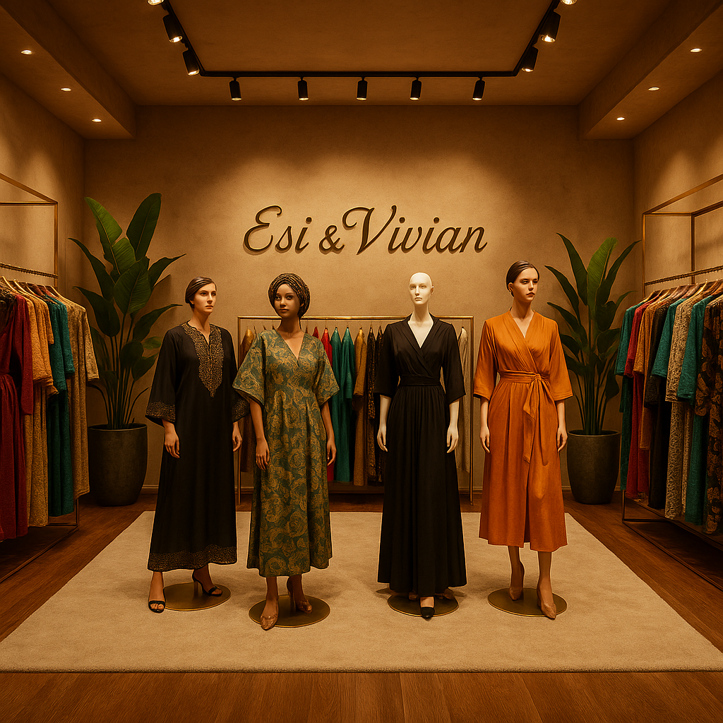 Esi & Vivian Fashion Boutique Interior